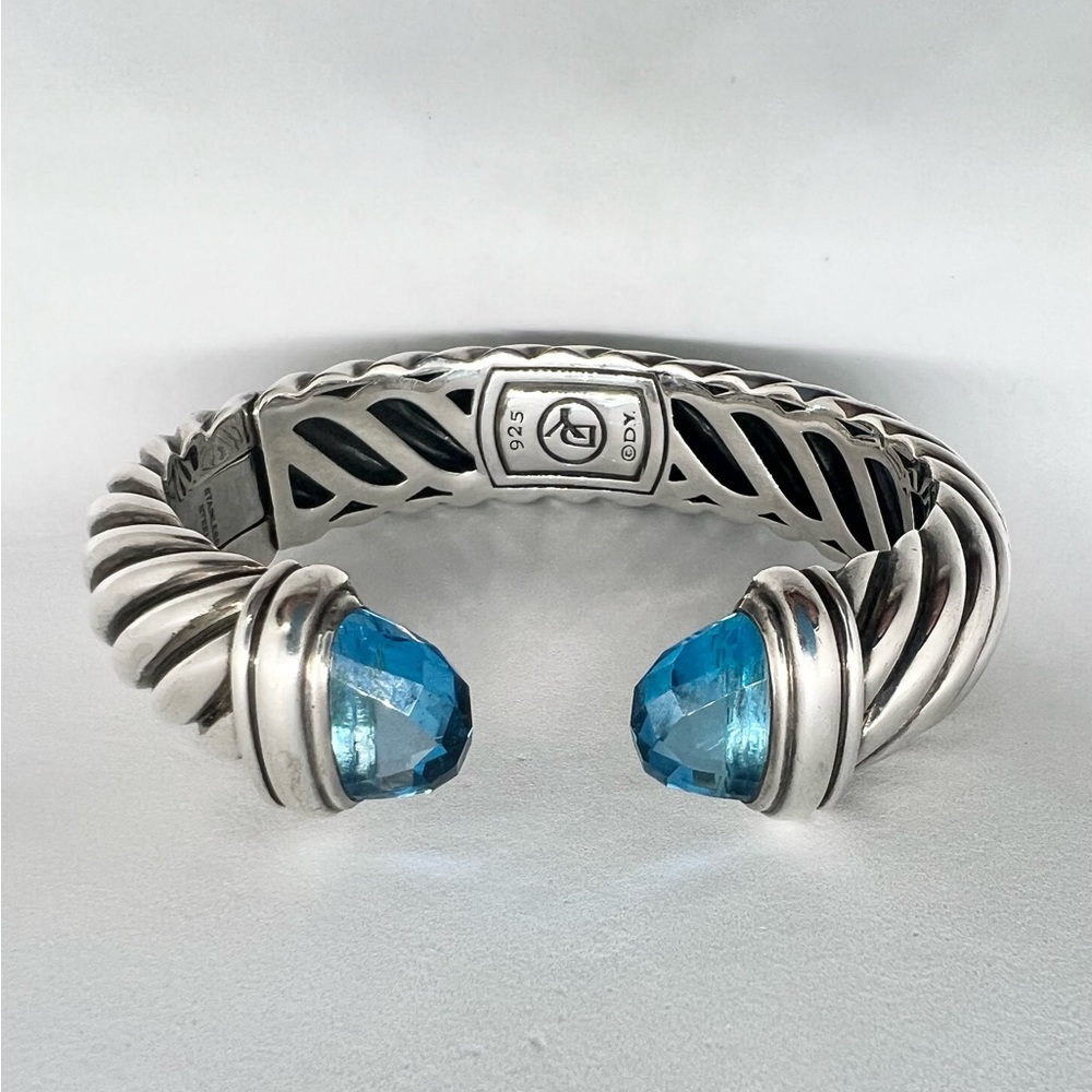 David Yurman 15mm Waverly Topaz Bracelet